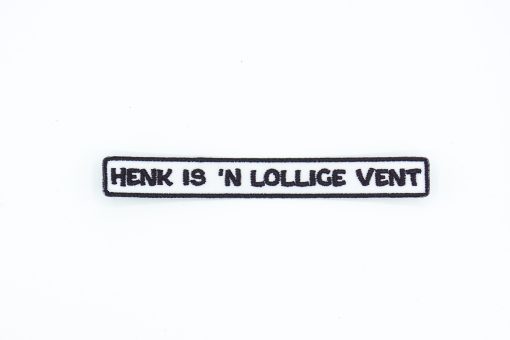 Henk is een lollige vent